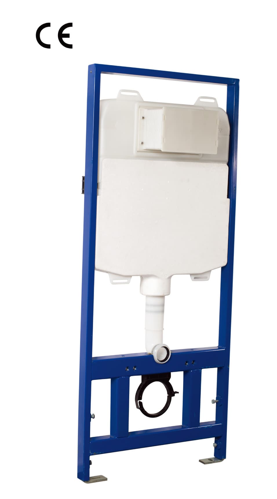 CE certified pneumatic concealed flushing cistern for wall hung WC